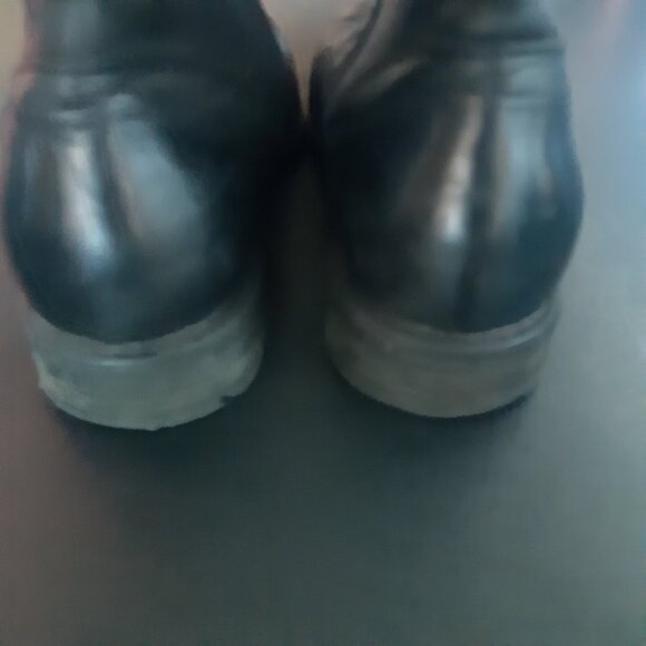 Blondo Valerio SZ 10M Men's Black Leather Short Zippered Dress Boots - Picture 8 of 16